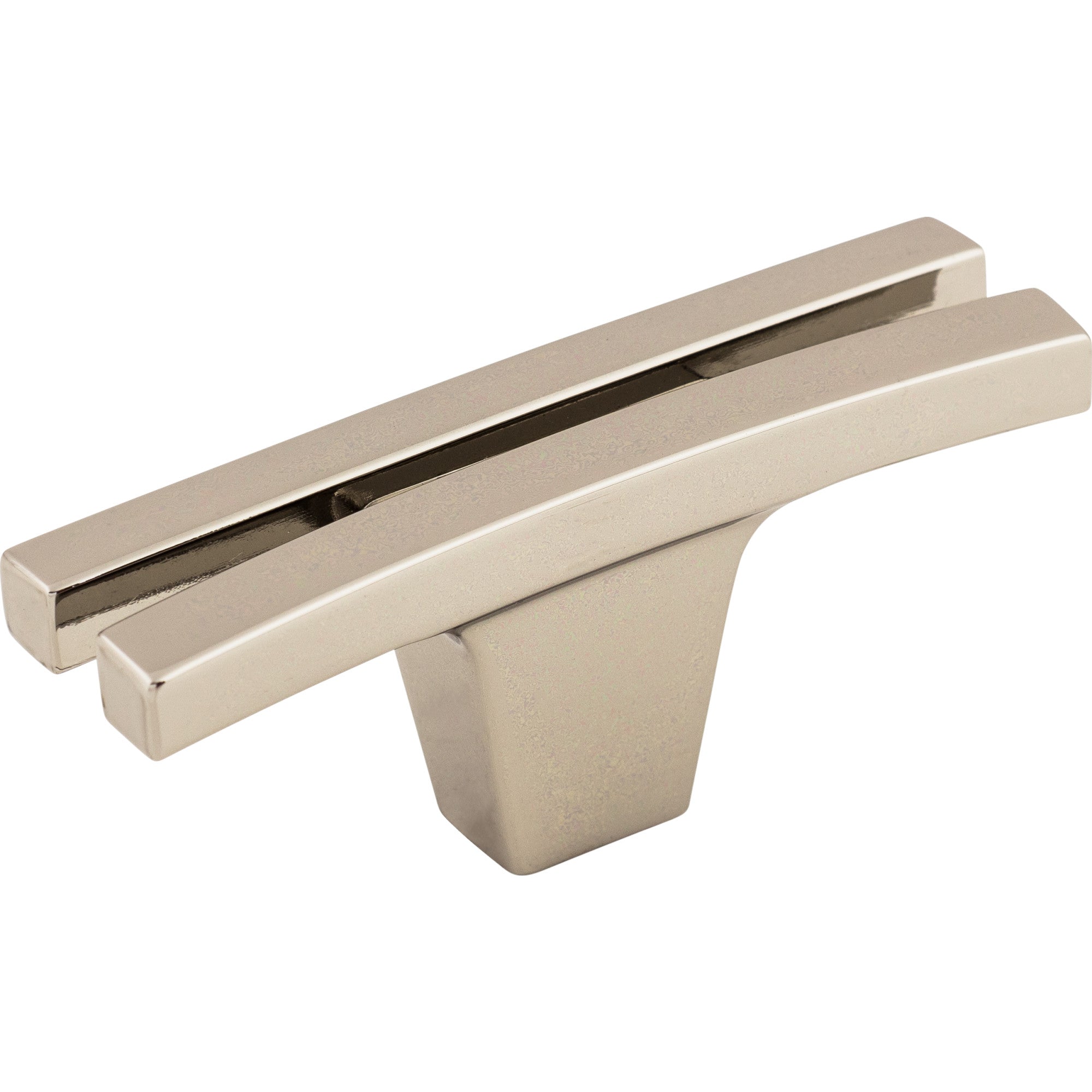 Worldwide Flooring Design Center Flared Knob 2 5/8 Inch Polished Nickel Flared Knob 2 5/8 Inch Polished Nickel Top Knobs Decorative Hardware