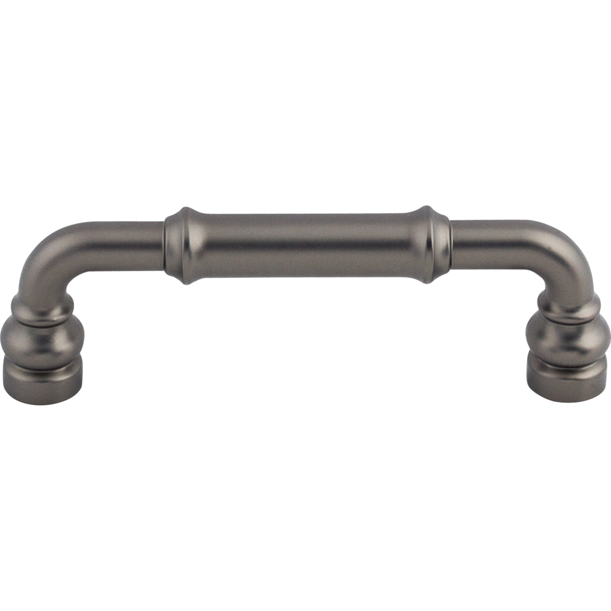 Worldwide Flooring Design Center Brixton Pull 3 3/4 Inch (c-c) Ash Gray Brixton Pull 3 3/4 Inch (c-c) Ash Gray Top Knobs Decorative Hardware