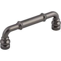 Worldwide Flooring Design Center Brixton Pull 3 3/4 Inch (c-c) Ash Gray Brixton Pull 3 3/4 Inch (c-c) Ash Gray Top Knobs Decorative Hardware