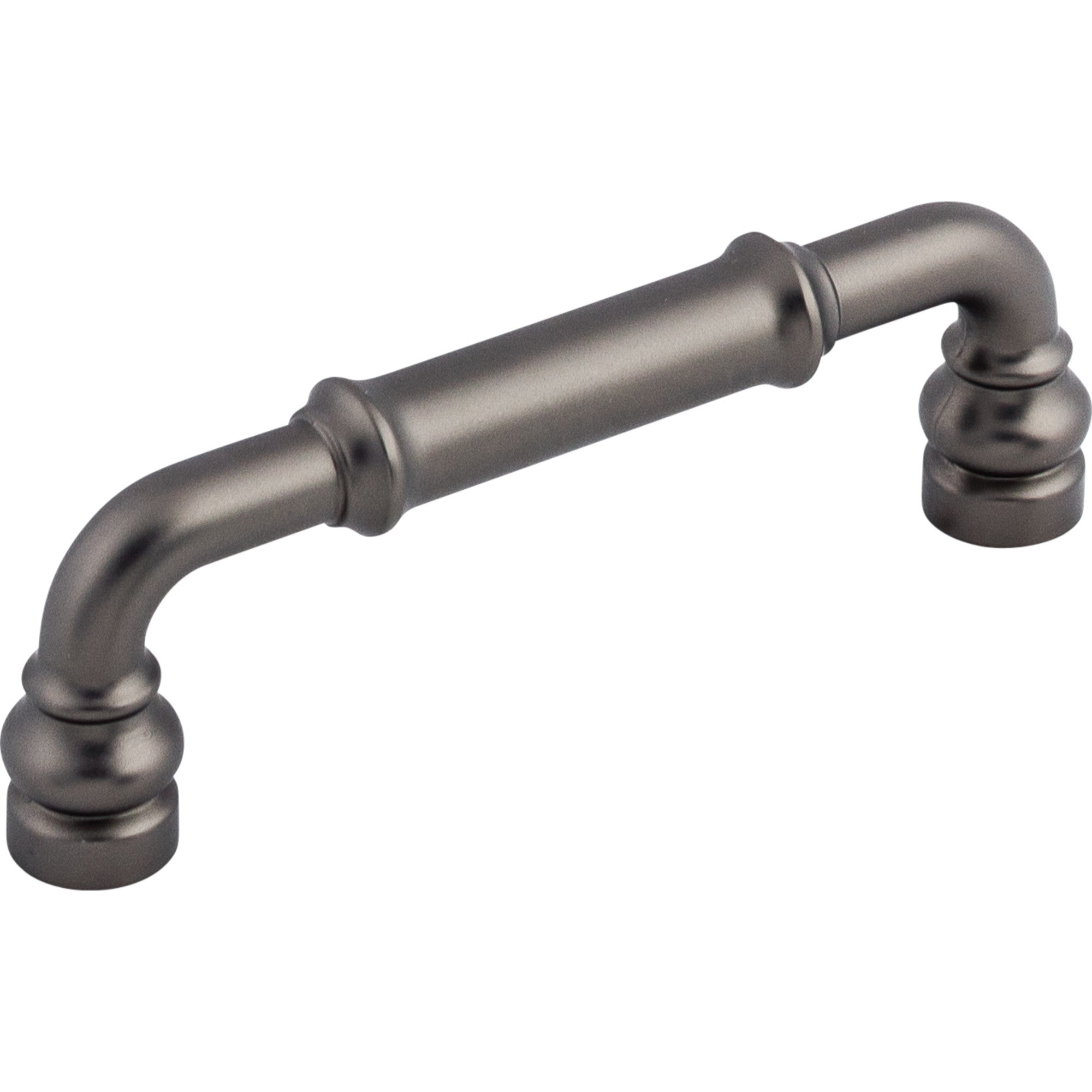 Worldwide Flooring Design Center Brixton Pull 3 3/4 Inch (c-c) Ash Gray Brixton Pull 3 3/4 Inch (c-c) Ash Gray Top Knobs Decorative Hardware