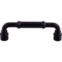 Worldwide Flooring Design Center Brixton Pull 3 3/4 Inch (c-c) Flat Black Brixton Pull 3 3/4 Inch (c-c) Flat Black Top Knobs Decorative Hardware