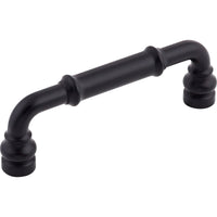 Worldwide Flooring Design Center Brixton Pull 3 3/4 Inch (c-c) Flat Black Brixton Pull 3 3/4 Inch (c-c) Flat Black Top Knobs Decorative Hardware