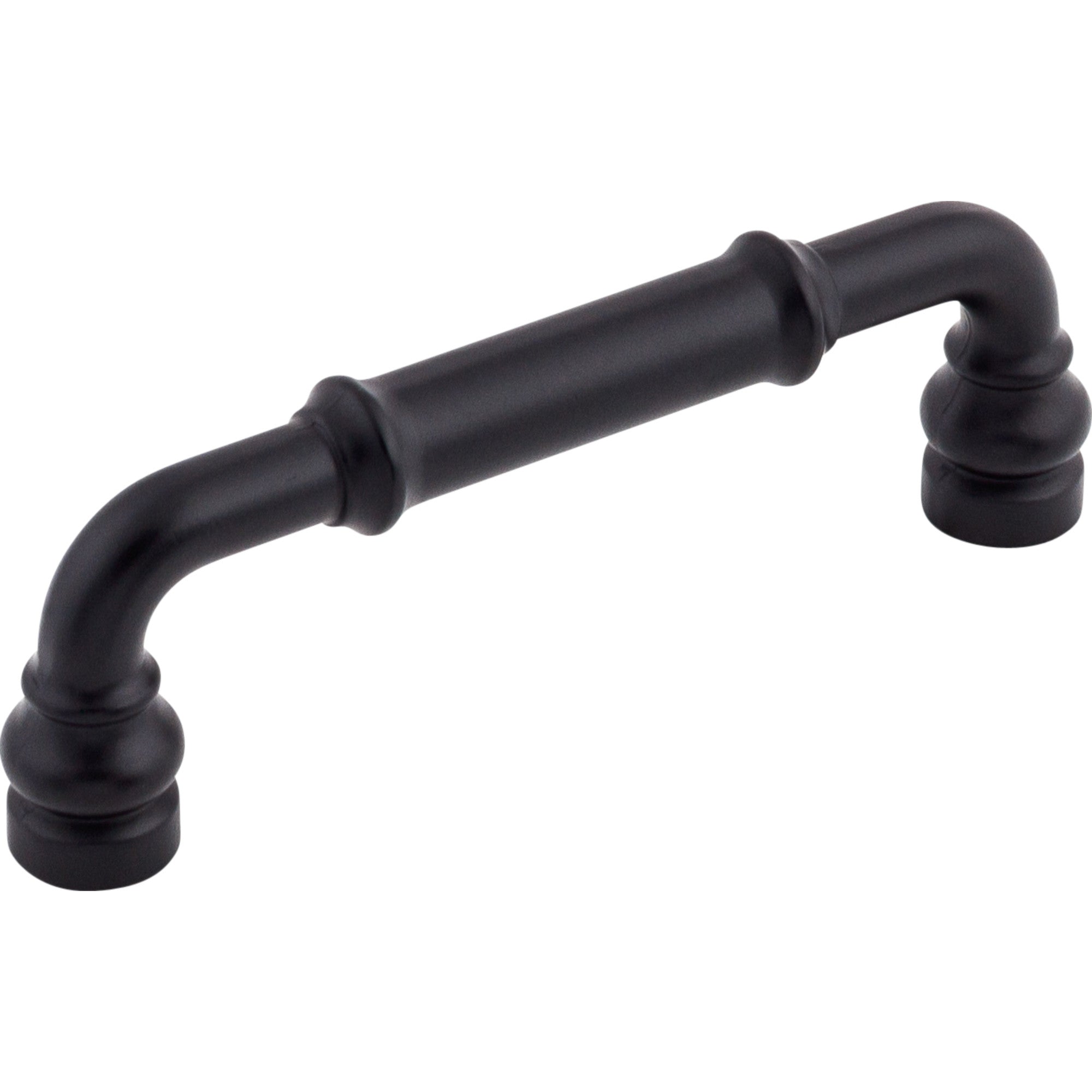 Worldwide Flooring Design Center Brixton Pull 3 3/4 Inch (c-c) Flat Black Brixton Pull 3 3/4 Inch (c-c) Flat Black Top Knobs Decorative Hardware