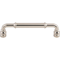 Worldwide Flooring Design Center Brixton Pull 5 1/16 Inch (c-c) Polished Nickel Brixton Pull 5 1/16 Inch (c-c) Polished Nickel Top Knobs Decorative Hardware