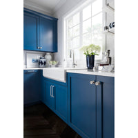 Worldwide Flooring Design Center Brixton Pull 5 1/16 Inch (c-c) Polished Nickel Brixton Pull 5 1/16 Inch (c-c) Polished Nickel Top Knobs Decorative Hardware