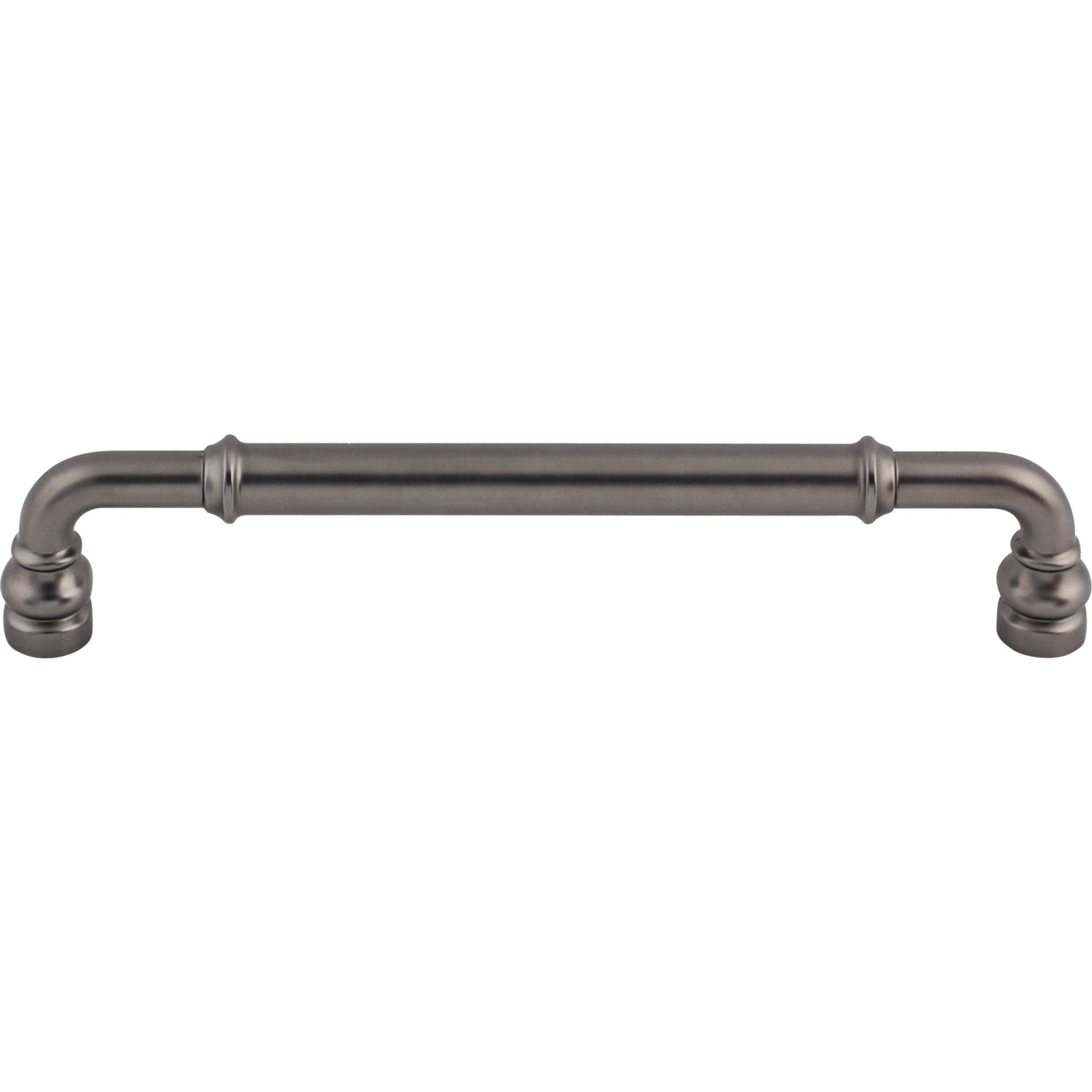 Worldwide Flooring Design Center Brixton Pull 6 5/16 Inch (c-c) Ash Gray Brixton Pull 6 5/16 Inch (c-c) Ash Gray Top Knobs Decorative Hardware