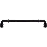 Worldwide Flooring Design Center Brixton Pull 7 9/16 Inch (c-c) Flat Black Brixton Pull 7 9/16 Inch (c-c) Flat Black Top Knobs Decorative Hardware