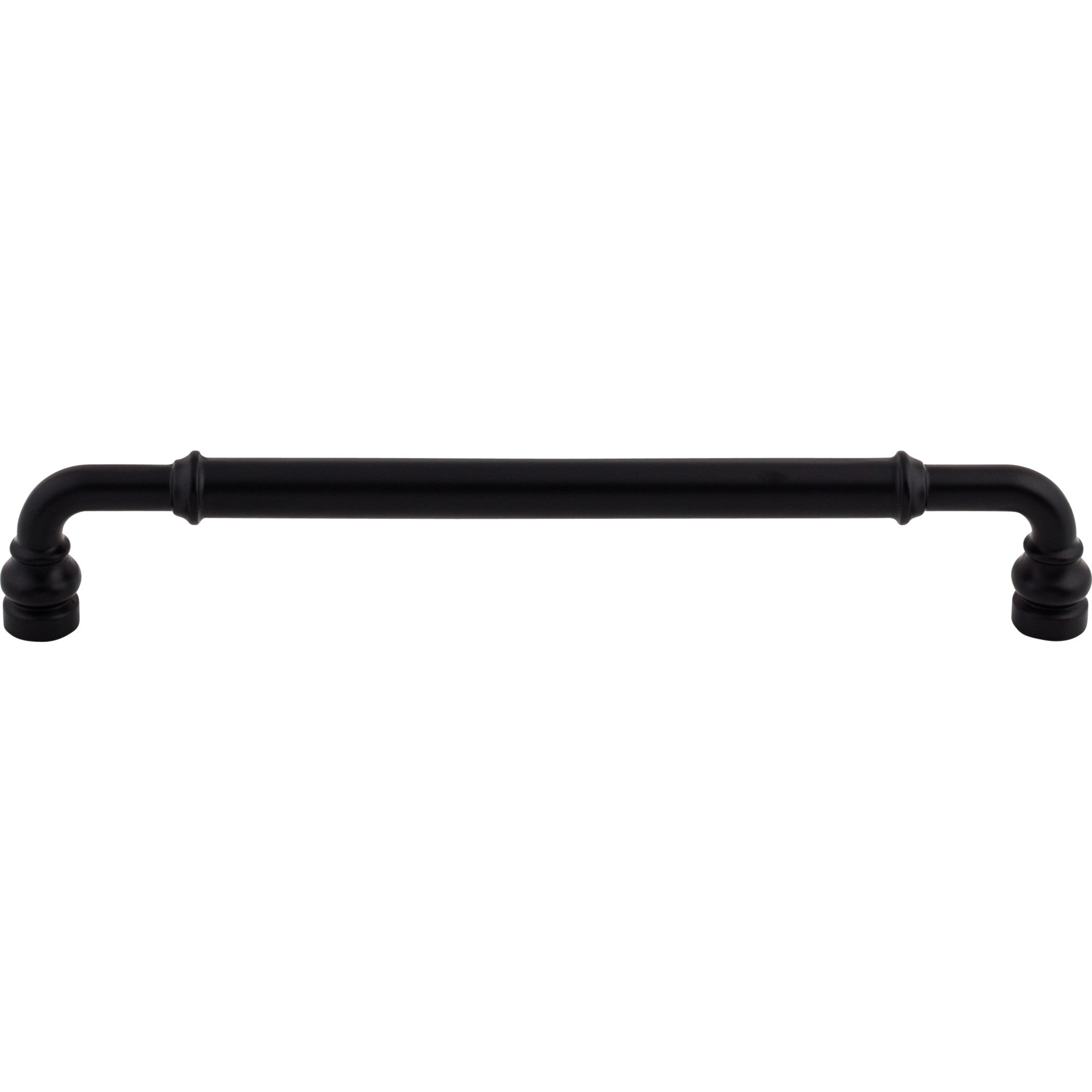 Worldwide Flooring Design Center Brixton Pull 7 9/16 Inch (c-c) Flat Black Brixton Pull 7 9/16 Inch (c-c) Flat Black Top Knobs Decorative Hardware