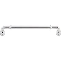 Worldwide Flooring Design Center Brixton Pull 7 9/16 Inch (c-c) Polished Chrome Brixton Pull 7 9/16 Inch (c-c) Polished Chrome Top Knobs Decorative Hardware
