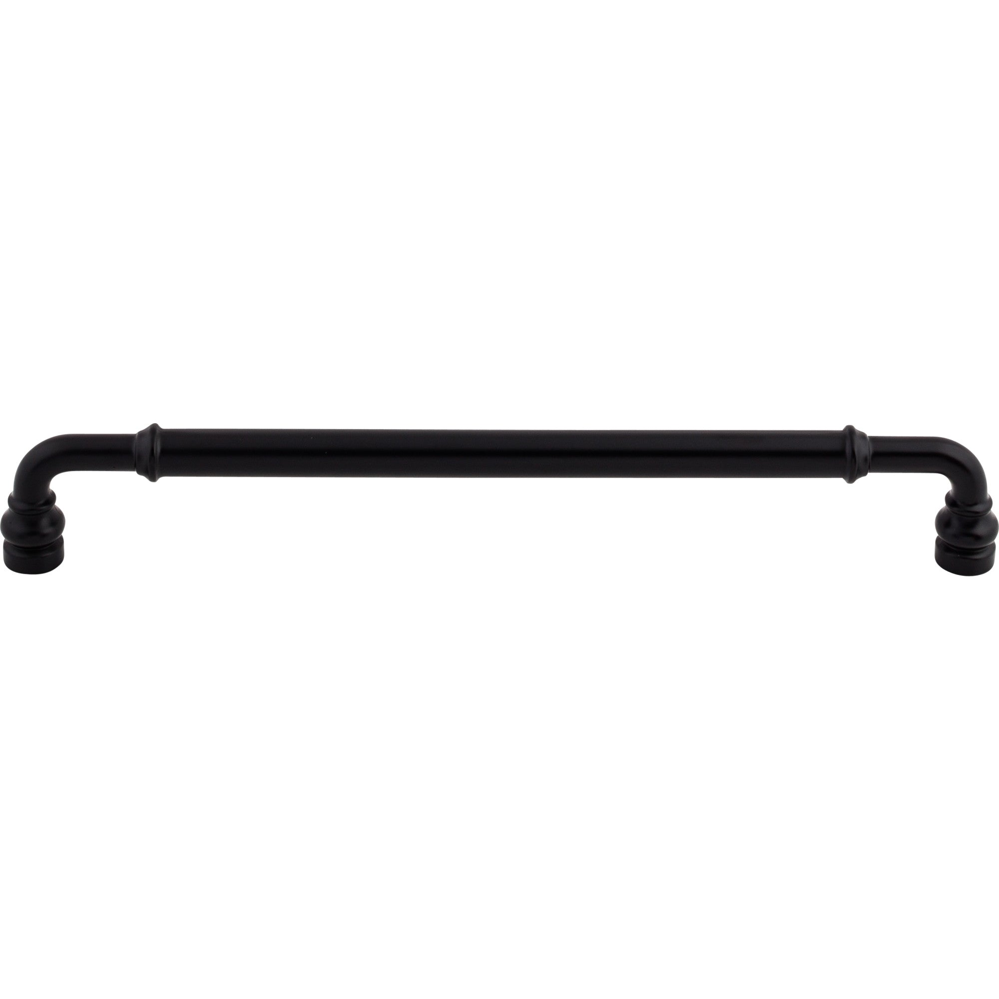 Worldwide Flooring Design Center Brixton Pull 8 13/16 Inch (c-c) Flat Black Brixton Pull 8 13/16 Inch (c-c) Flat Black Top Knobs Decorative Hardware