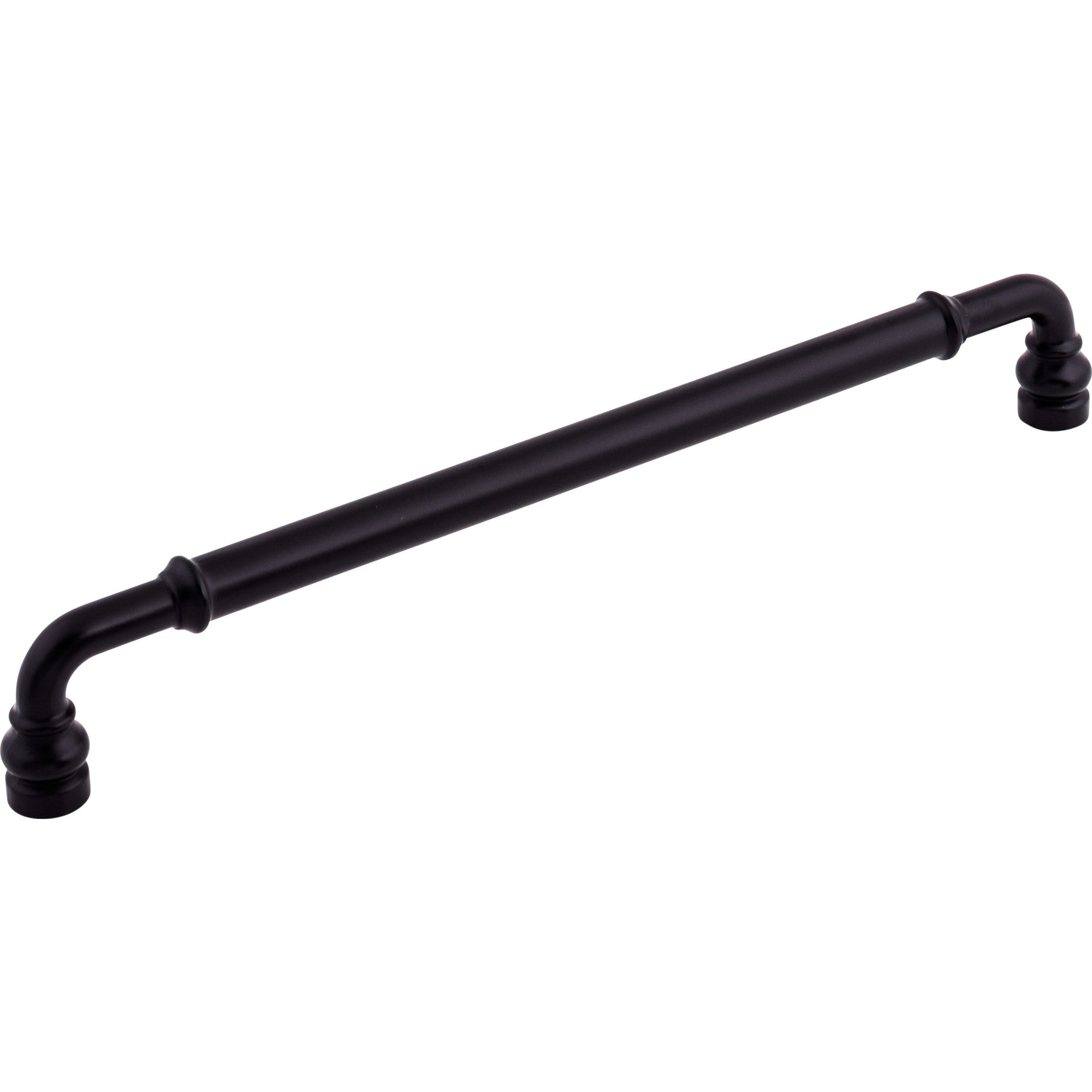 Worldwide Flooring Design Center Brixton Pull 8 13/16 Inch (c-c) Flat Black Brixton Pull 8 13/16 Inch (c-c) Flat Black Top Knobs Decorative Hardware