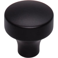 Worldwide Flooring Design Center Kinney Knob 1 1/8 Inch Flat Black Kinney Knob 1 1/8 Inch Flat Black Top Knobs Decorative Hardware