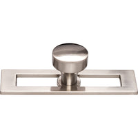 Worldwide Flooring Design Center Kinney Knob 1 1/8 Inch Brushed Satin Nickel Kinney Knob 1 1/8 Inch Brushed Satin Nickel Top Knobs Decorative Hardware