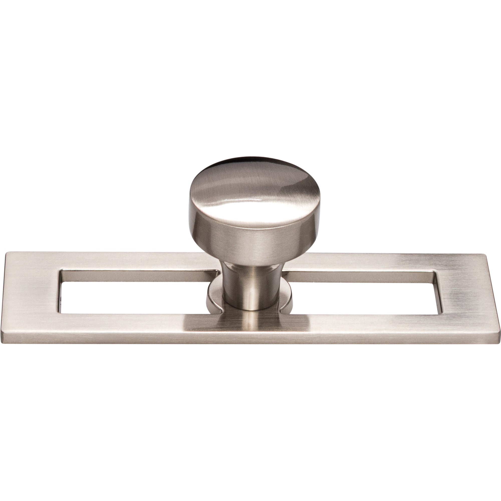 Worldwide Flooring Design Center Kinney Knob 1 1/8 Inch Brushed Satin Nickel Kinney Knob 1 1/8 Inch Brushed Satin Nickel Top Knobs Decorative Hardware