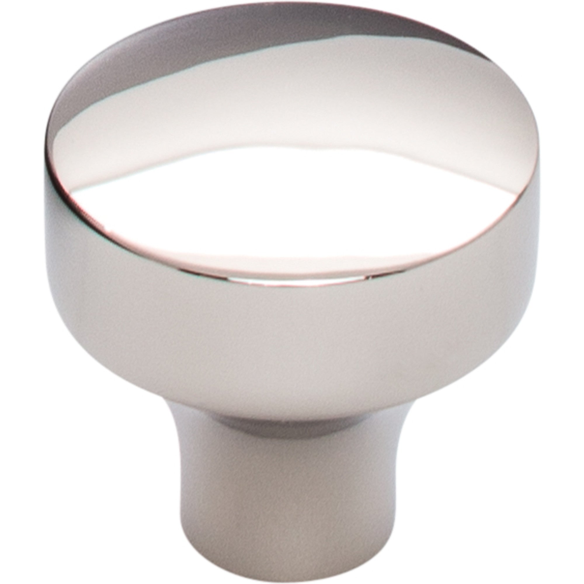 Worldwide Flooring Design Center Kinney Knob 1 1/8 Inch Polished Nickel Kinney Knob 1 1/8 Inch Polished Nickel Top Knobs Decorative Hardware