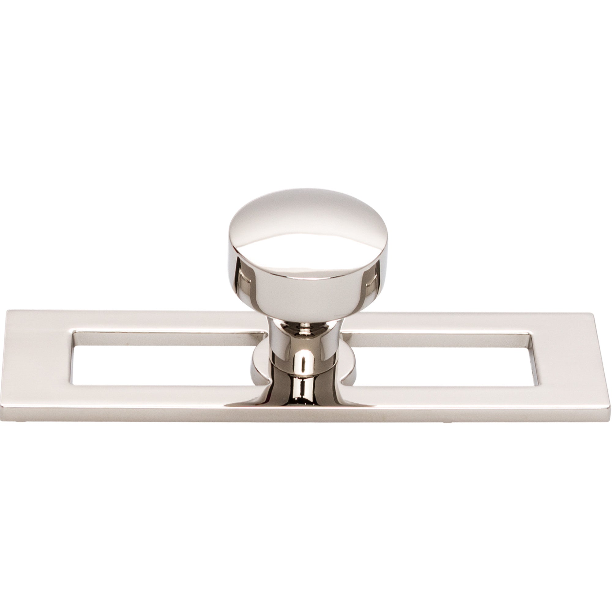 Worldwide Flooring Design Center Kinney Knob 1 1/8 Inch Polished Nickel Kinney Knob 1 1/8 Inch Polished Nickel Top Knobs Decorative Hardware