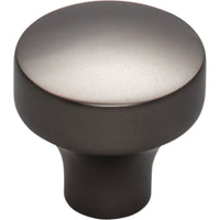 Worldwide Flooring Design Center Kinney Knob 1 1/4 Inch Ash Gray Kinney Knob 1 1/4 Inch Ash Gray Top Knobs Decorative Hardware