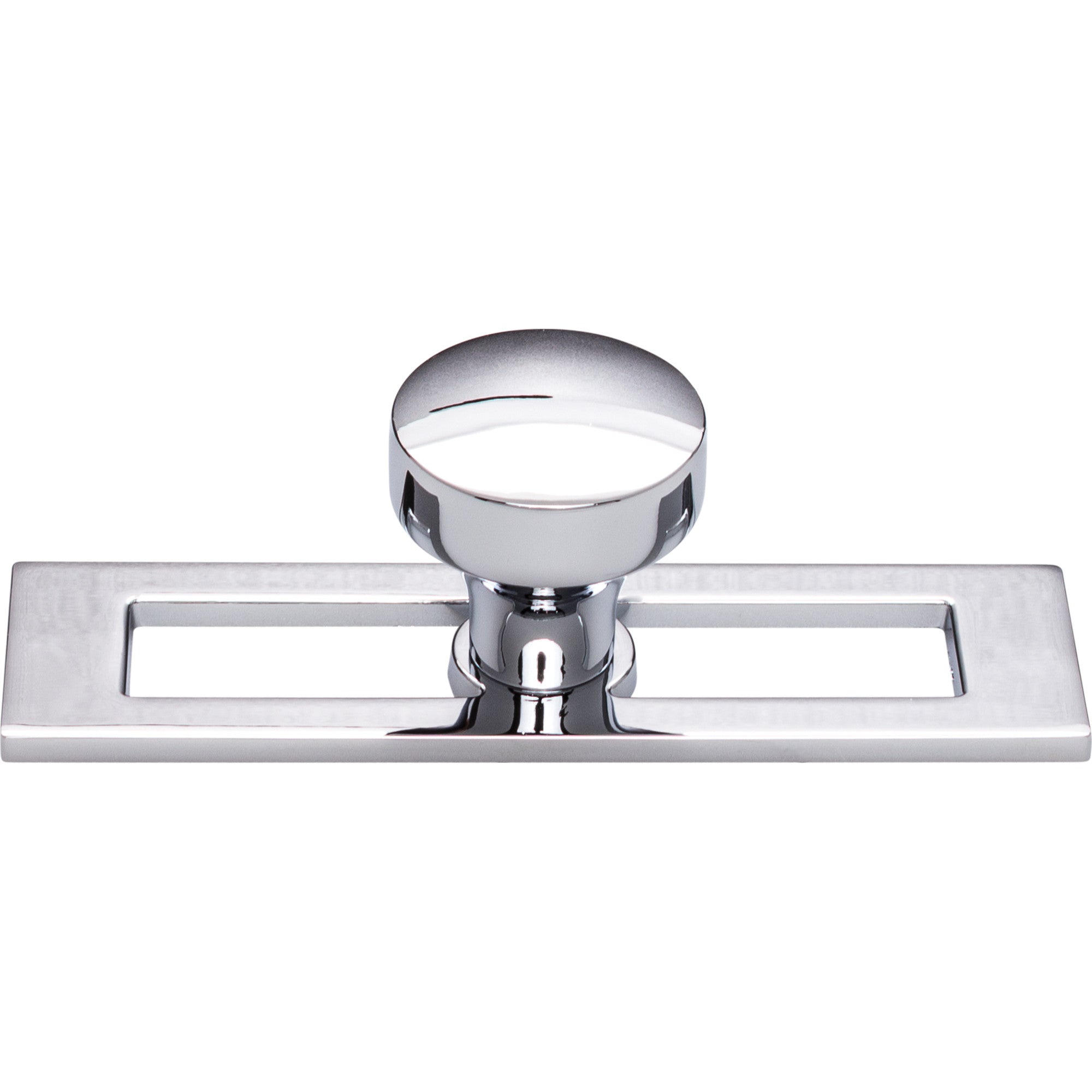 Worldwide Flooring Design Center Kinney Knob 1 1/4 Inch Polished Chrome Kinney Knob 1 1/4 Inch Polished Chrome Top Knobs Decorative Hardware
