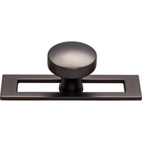 Worldwide Flooring Design Center Kinney Knob 1 1/2 Inch Ash Gray Kinney Knob 1 1/2 Inch Ash Gray Top Knobs Decorative Hardware