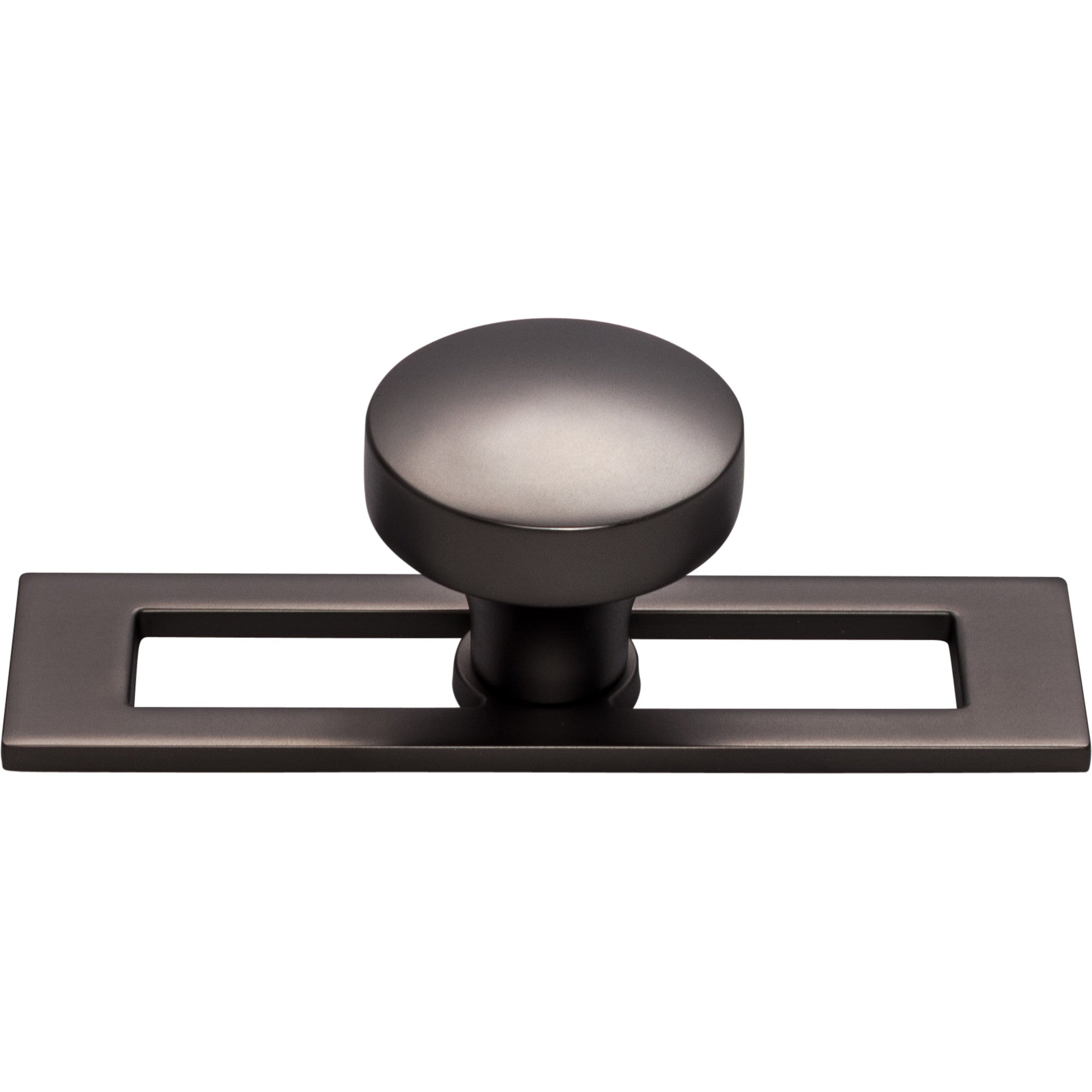 Worldwide Flooring Design Center Kinney Knob 1 1/2 Inch Ash Gray Kinney Knob 1 1/2 Inch Ash Gray Top Knobs Decorative Hardware