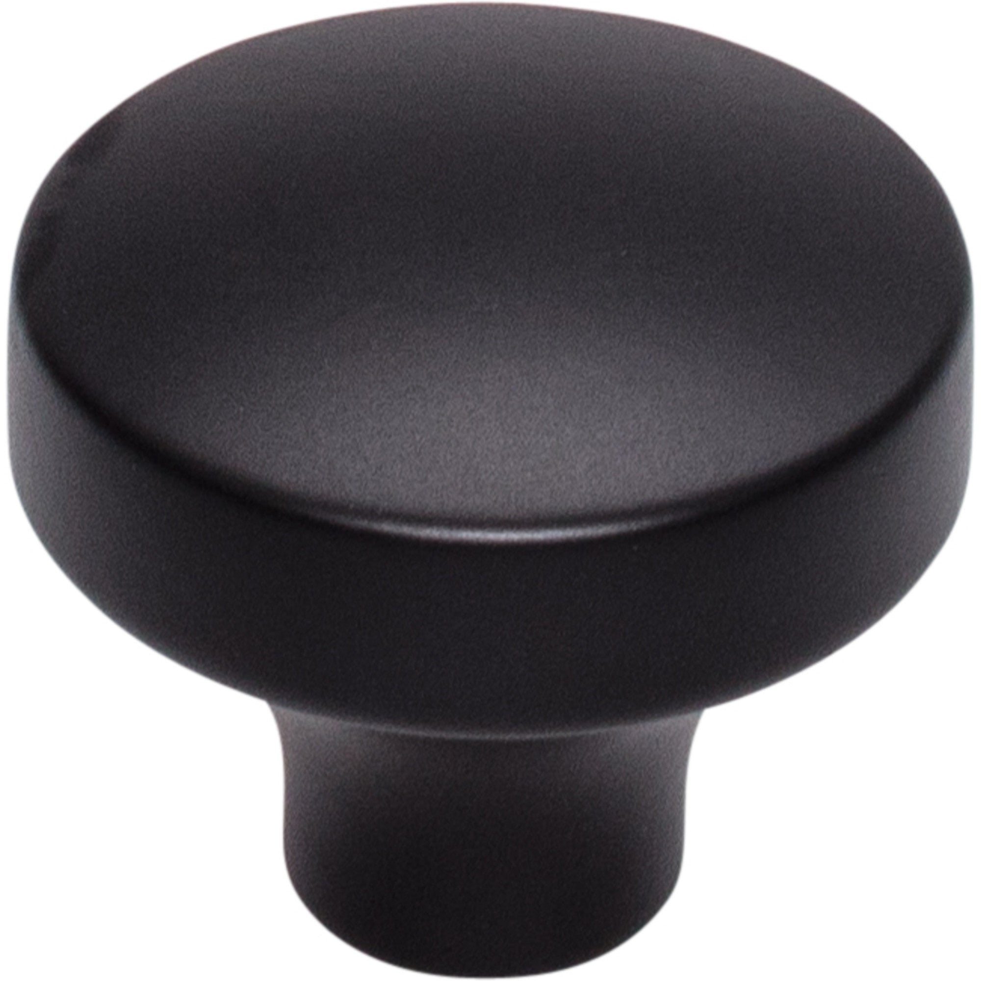 Worldwide Flooring Design Center Kinney Knob 1 1/2 Inch Flat Black Kinney Knob 1 1/2 Inch Flat Black Top Knobs Decorative Hardware