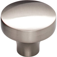 Worldwide Flooring Design Center Kinney Knob 1 1/2 Inch Brushed Satin Nickel Kinney Knob 1 1/2 Inch Brushed Satin Nickel Top Knobs Decorative Hardware