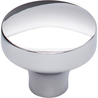 Worldwide Flooring Design Center Kinney Knob 1 1/2 Inch Polished Chrome Kinney Knob 1 1/2 Inch Polished Chrome Top Knobs Decorative Hardware