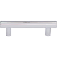 Worldwide Flooring Design Center Hillmont Pull 3 Inch (c-c) Polished Chrome Hillmont Pull 3 Inch (c-c) Polished Chrome Top Knobs Decorative Hardware