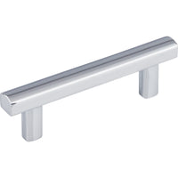 Worldwide Flooring Design Center Hillmont Pull 3 Inch (c-c) Polished Chrome Hillmont Pull 3 Inch (c-c) Polished Chrome Top Knobs Decorative Hardware