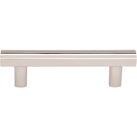 Worldwide Flooring Design Center Hillmont Pull 3 Inch (c-c) Polished Nickel Hillmont Pull 3 Inch (c-c) Polished Nickel Top Knobs Decorative Hardware