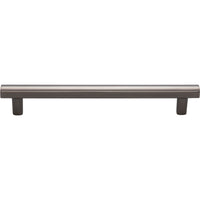 Worldwide Flooring Design Center Hillmont Pull 6 5/16 Inch (c-c) Ash Gray Hillmont Pull 6 5/16 Inch (c-c) Ash Gray Top Knobs Decorative Hardware