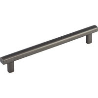 Worldwide Flooring Design Center Hillmont Pull 6 5/16 Inch (c-c) Ash Gray Hillmont Pull 6 5/16 Inch (c-c) Ash Gray Top Knobs Decorative Hardware