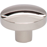 Worldwide Flooring Design Center Hillmont Knob 1 3/8 Inch Polished Nickel Hillmont Knob 1 3/8 Inch Polished Nickel Top Knobs Decorative Hardware