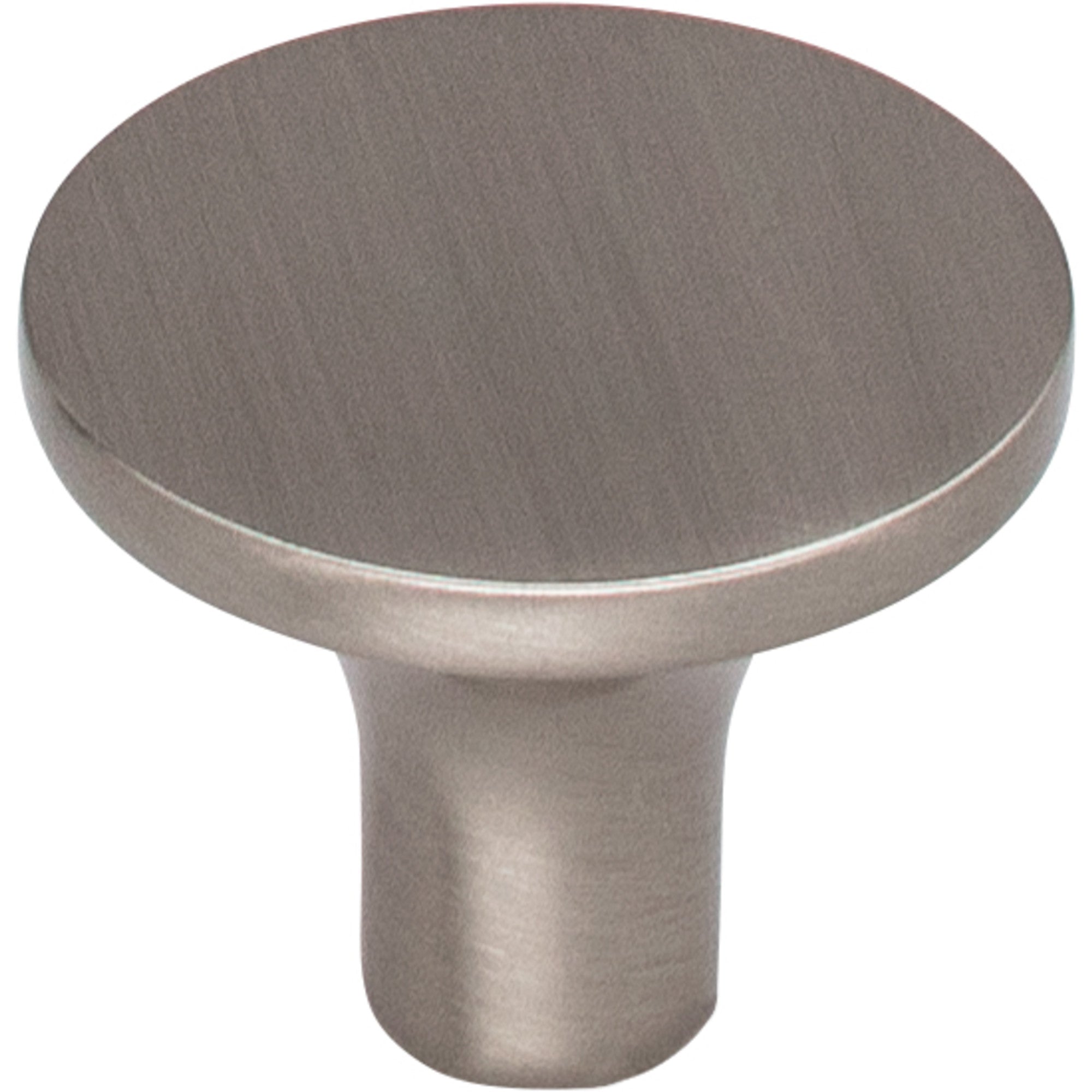 Worldwide Flooring Design Center Marion Knob 1 1/4 Inch Brushed Satin Nickel Marion Knob 1 1/4 Inch Brushed Satin Nickel Top Knobs Decorative Hardware