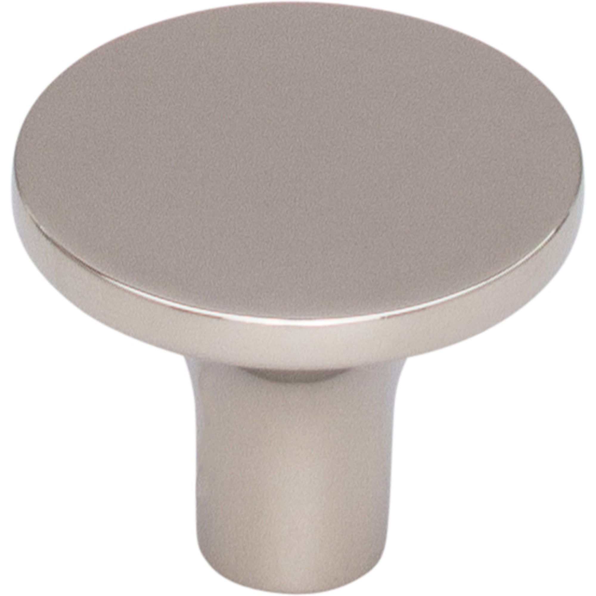 Worldwide Flooring Design Center Marion Knob 1 1/4 Inch Polished Nickel Marion Knob 1 1/4 Inch Polished Nickel Top Knobs Decorative Hardware