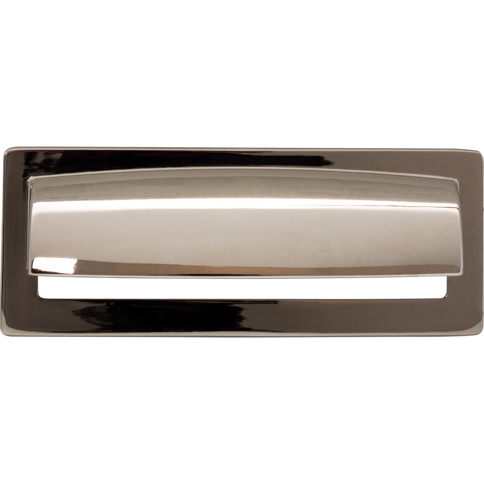 Worldwide Flooring Design Center Hollin Cup Pull 3 3/4 Inch (c-c) Polished Nickel Hollin Cup Pull 3 3/4 Inch (c-c) Polished Nickel Top Knobs Decorative Hardware