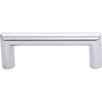 Worldwide Flooring Design Center Kinney Pull 3 Inch (c-c) Polished Chrome Kinney Pull 3 Inch (c-c) Polished Chrome Top Knobs Decorative Hardware