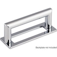 Worldwide Flooring Design Center Kinney Pull 3 Inch (c-c) Polished Chrome Kinney Pull 3 Inch (c-c) Polished Chrome Top Knobs Decorative Hardware