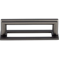 Worldwide Flooring Design Center Kinney Pull 3 3/4 Inch (c-c) Ash Gray Kinney Pull 3 3/4 Inch (c-c) Ash Gray Top Knobs Decorative Hardware