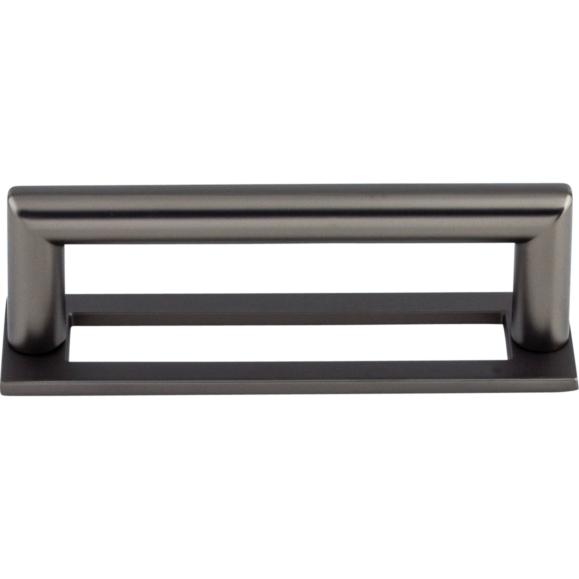 Worldwide Flooring Design Center Kinney Pull 3 3/4 Inch (c-c) Ash Gray Kinney Pull 3 3/4 Inch (c-c) Ash Gray Top Knobs Decorative Hardware