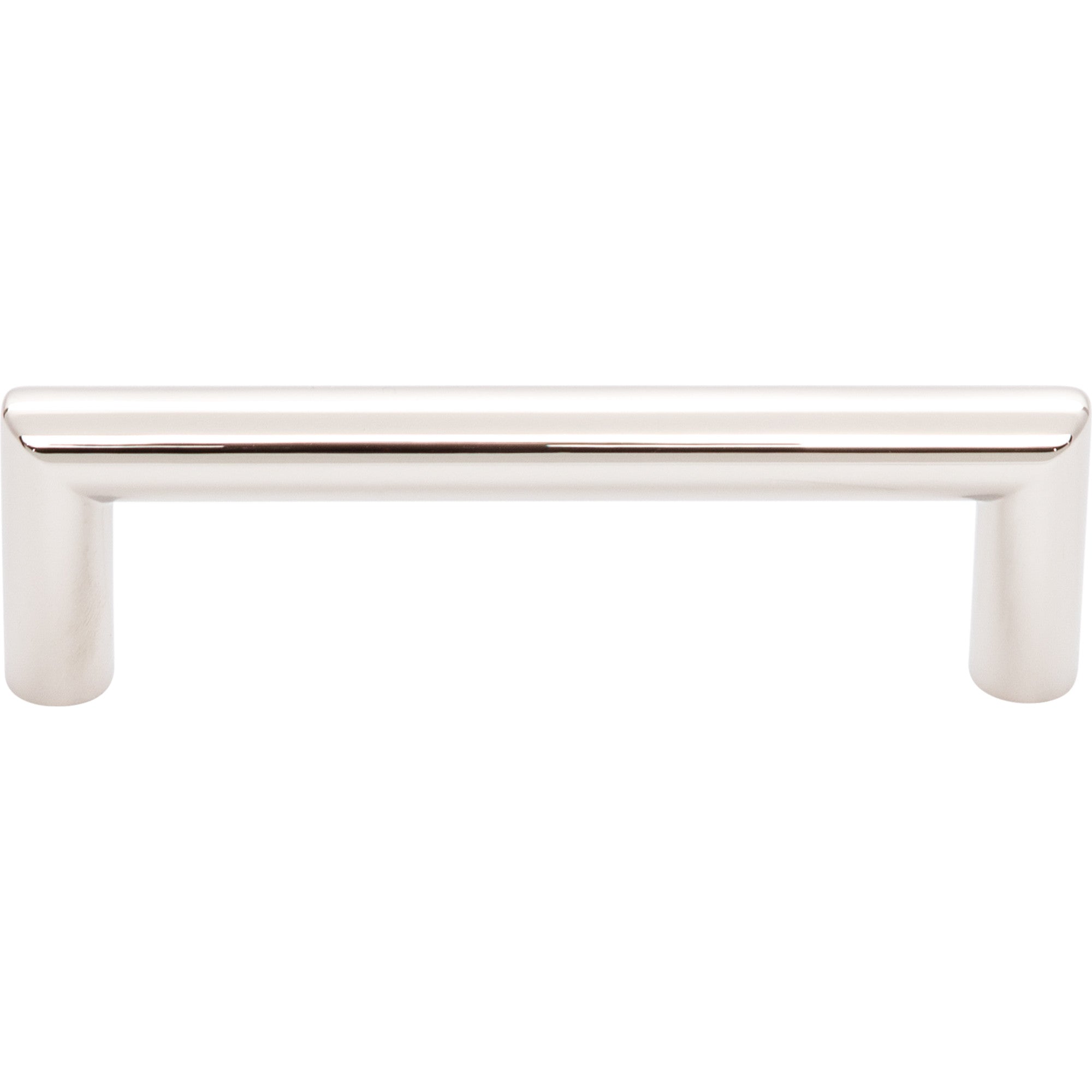 Worldwide Flooring Design Center Kinney Pull 3 3/4 Inch (c-c) Polished Nickel Kinney Pull 3 3/4 Inch (c-c) Polished Nickel Top Knobs Decorative Hardware
