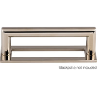 Worldwide Flooring Design Center Kinney Pull 3 3/4 Inch (c-c) Polished Nickel Kinney Pull 3 3/4 Inch (c-c) Polished Nickel Top Knobs Decorative Hardware