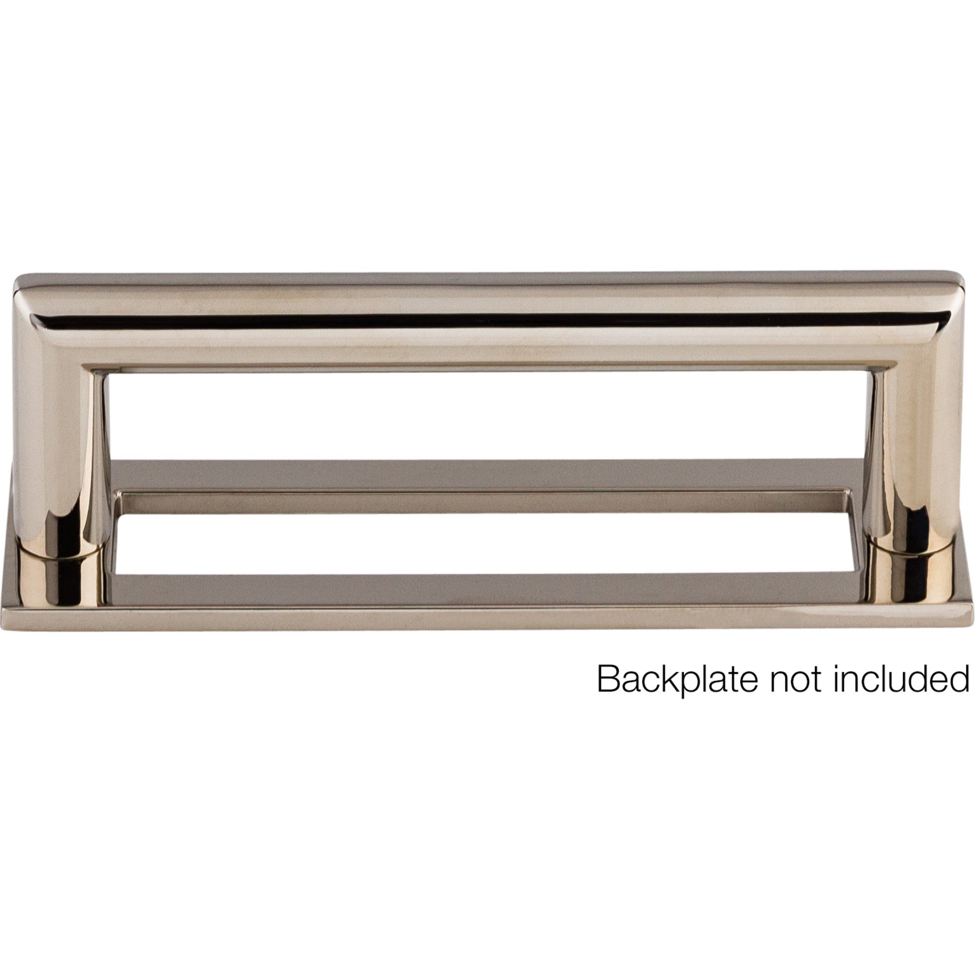 Worldwide Flooring Design Center Kinney Pull 3 3/4 Inch (c-c) Polished Nickel Kinney Pull 3 3/4 Inch (c-c) Polished Nickel Top Knobs Decorative Hardware
