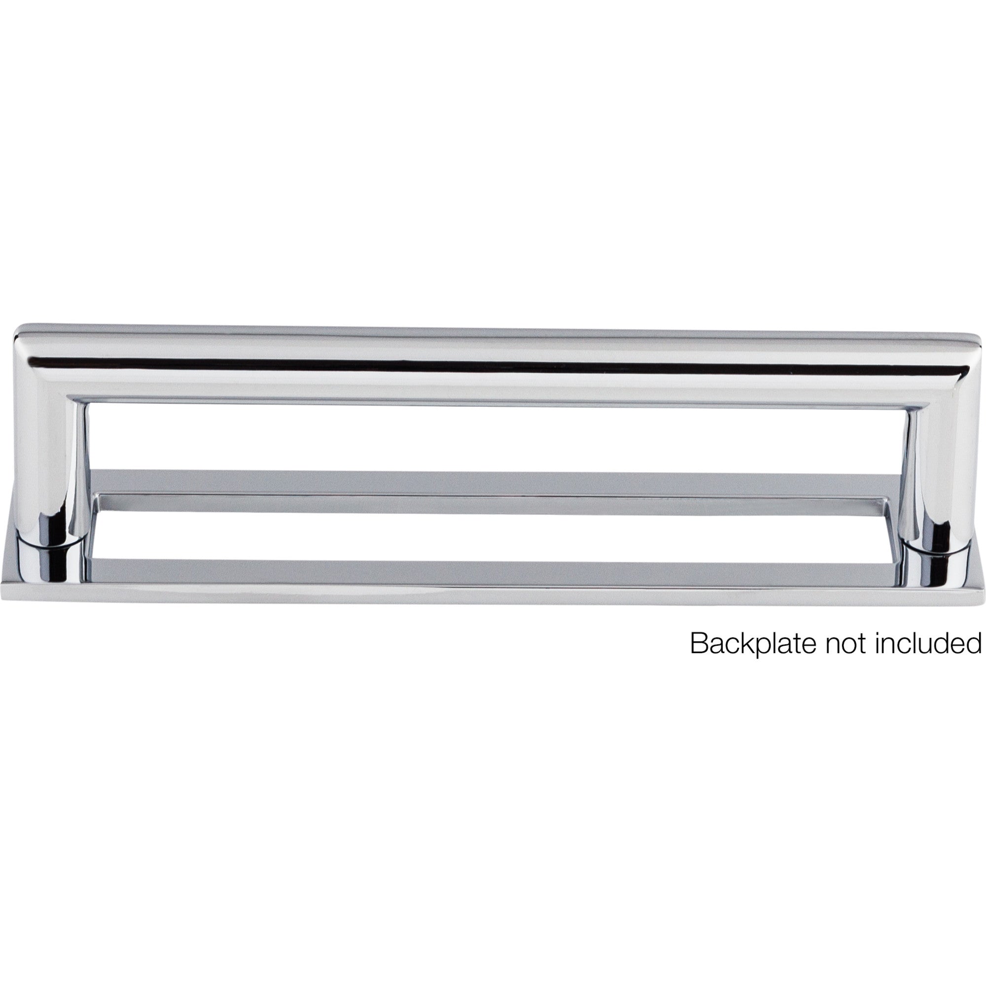 Worldwide Flooring Design Center Kinney Pull 5 1/16 Inch (c-c) Polished Chrome Kinney Pull 5 1/16 Inch (c-c) Polished Chrome Top Knobs Decorative Hardware