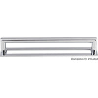Worldwide Flooring Design Center Kinney Pull 7 9/16 Inch (c-c) Polished Chrome Kinney Pull 7 9/16 Inch (c-c) Polished Chrome Top Knobs Decorative Hardware