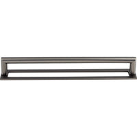 Worldwide Flooring Design Center Kinney Pull 8 13/16 Inch (c-c) Ash Gray Kinney Pull 8 13/16 Inch (c-c) Ash Gray Top Knobs Decorative Hardware