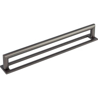Worldwide Flooring Design Center Kinney Pull 8 13/16 Inch (c-c) Ash Gray Kinney Pull 8 13/16 Inch (c-c) Ash Gray Top Knobs Decorative Hardware