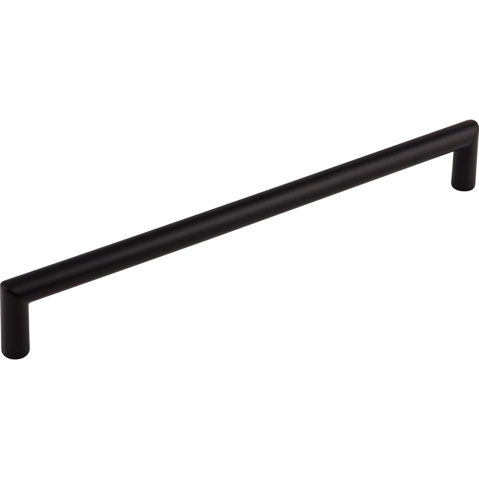 Worldwide Flooring Design Center Kinney Pull 8 13/16 Inch (c-c) Flat Black Kinney Pull 8 13/16 Inch (c-c) Flat Black Top Knobs Decorative Hardware