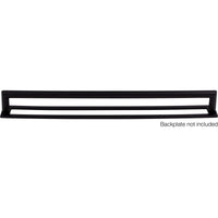 Worldwide Flooring Design Center Kinney Pull 12 Inch (c-c) Flat Black Kinney Pull 12 Inch (c-c) Flat Black Top Knobs Decorative Hardware