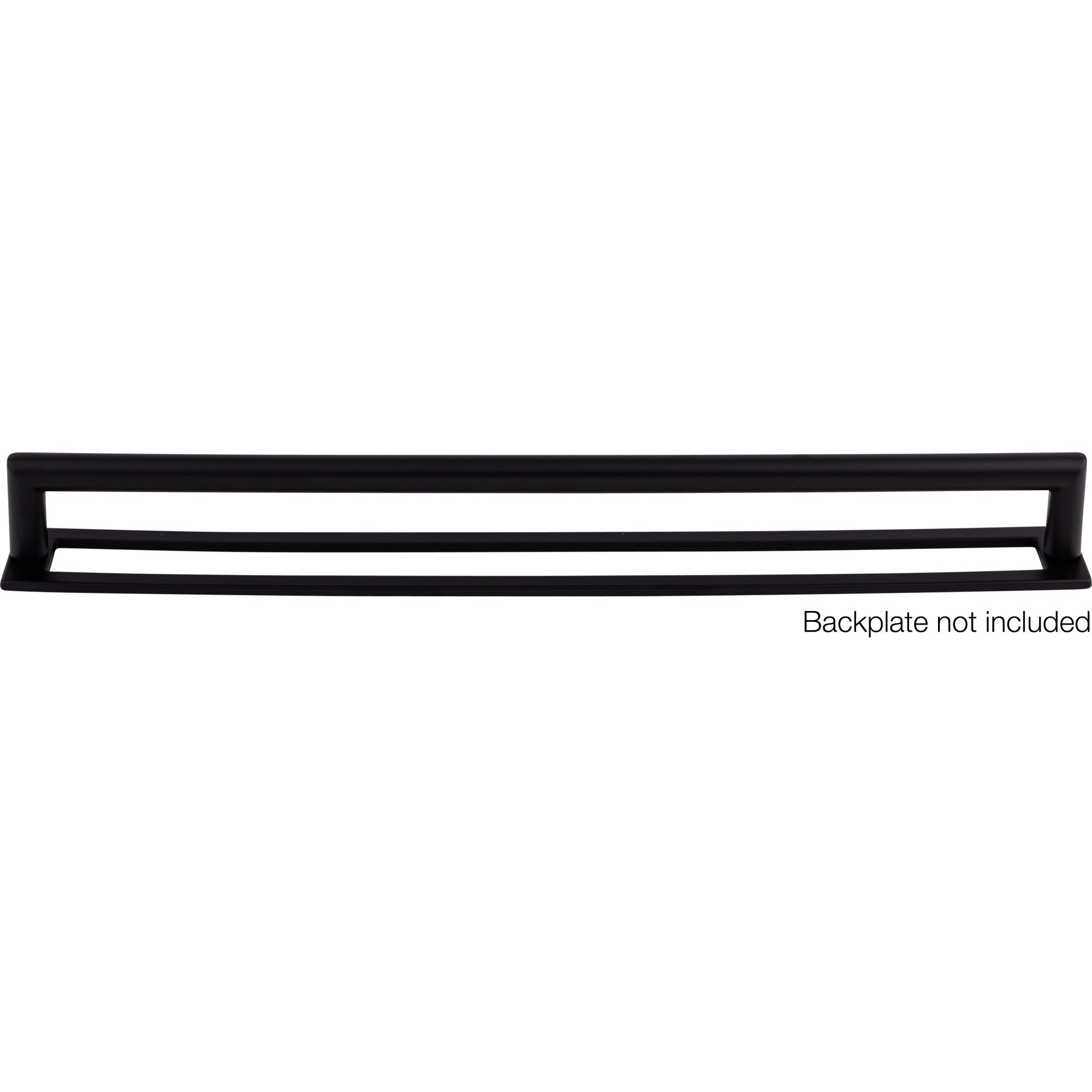 Worldwide Flooring Design Center Kinney Pull 12 Inch (c-c) Flat Black Kinney Pull 12 Inch (c-c) Flat Black Top Knobs Decorative Hardware